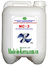 Giá bán Hóa chất tẩy vết bẩn trong giặt khô MC-3